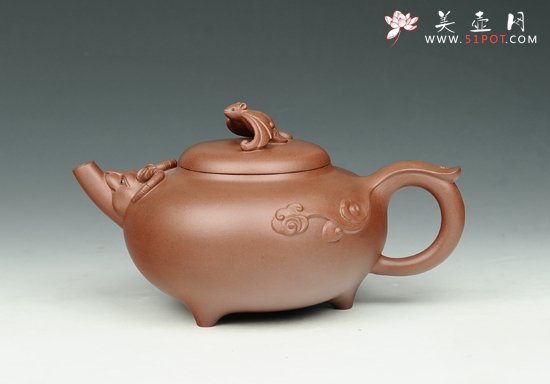 紫砂壶图片：吉祥福运 - 宜兴紫砂壶网