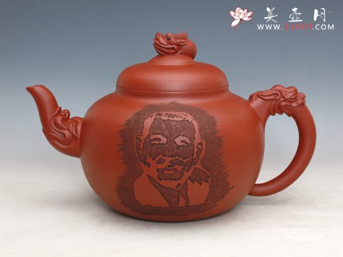 紫砂壶图片：辛亥革命纪念壶 - 宜兴紫砂壶网