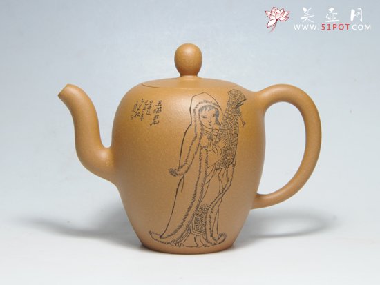 紫砂壶图片：美人肩 - 宜兴紫砂壶网