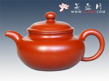 紫砂壶图片：朱泥仿古 - 宜兴紫砂壶网