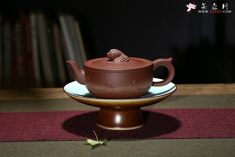 紫砂壶图片：游鱼 - 宜兴紫砂壶网