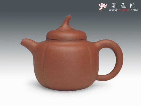 紫砂壶图片：茄段 - 宜兴紫砂壶网