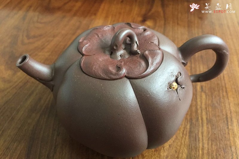 紫砂壶图片：事事如意 - 宜兴紫砂壶网