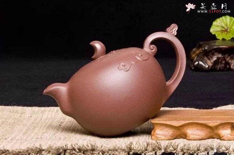 紫砂壶图片：吉祥如意 - 宜兴紫砂壶网