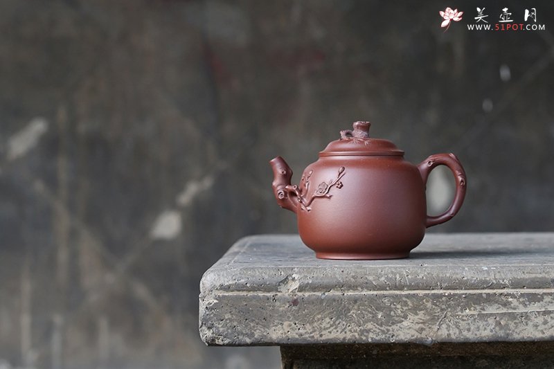紫砂壶图片：江南三式梅 - 宜兴紫砂壶网