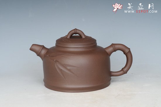 紫砂壶图片：双竹 - 宜兴紫砂壶网