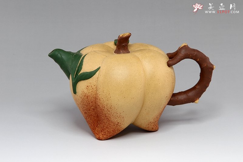 紫砂壶图片：世外桃源壶 - 宜兴紫砂壶网