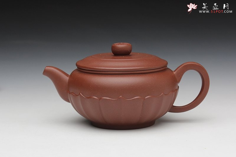 紫砂壶图片：清水红菱 - 宜兴紫砂壶网