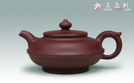 紫砂壶图片：合盘如意 - 宜兴紫砂壶网