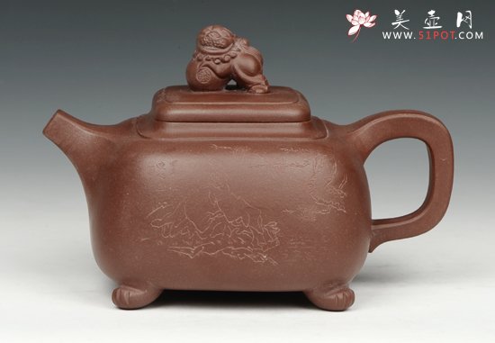 紫砂壶图片：欢天喜地 - 宜兴紫砂壶网