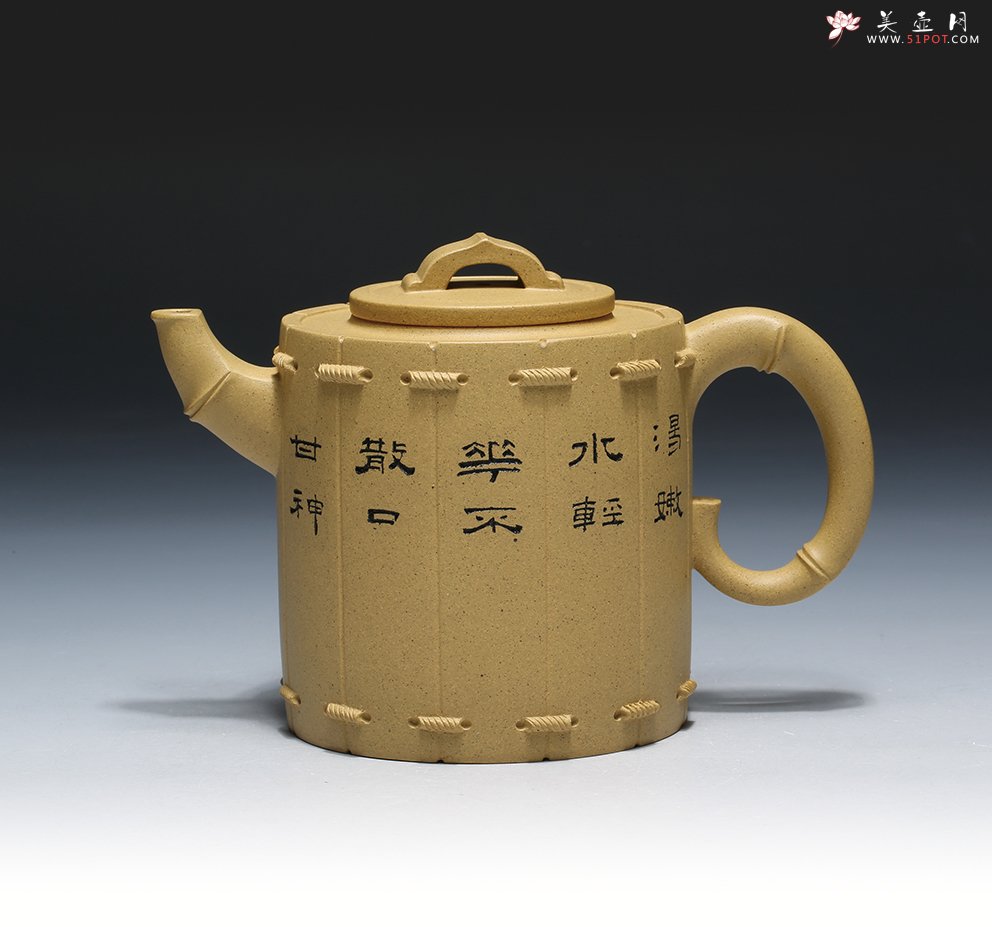 紫砂壶图片：竹简 - 宜兴紫砂壶网