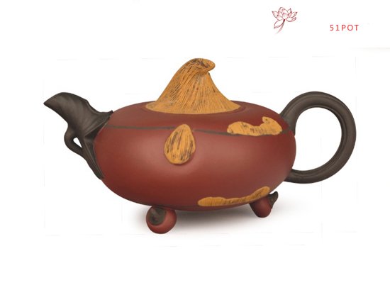 紫砂壶图片：荸荠 - 宜兴紫砂壶网