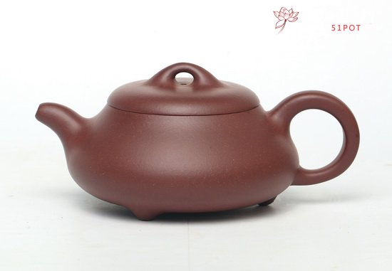 紫砂壶图片：中石瓢 280CC - 宜兴紫砂壶网