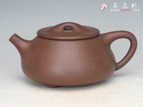 紫砂壶图片：景州石瓢、全手工、（二等奖） - 宜兴紫砂壶网