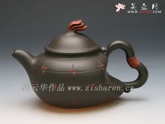 紫砂壶图片：将军壶 - 宜兴紫砂壶网