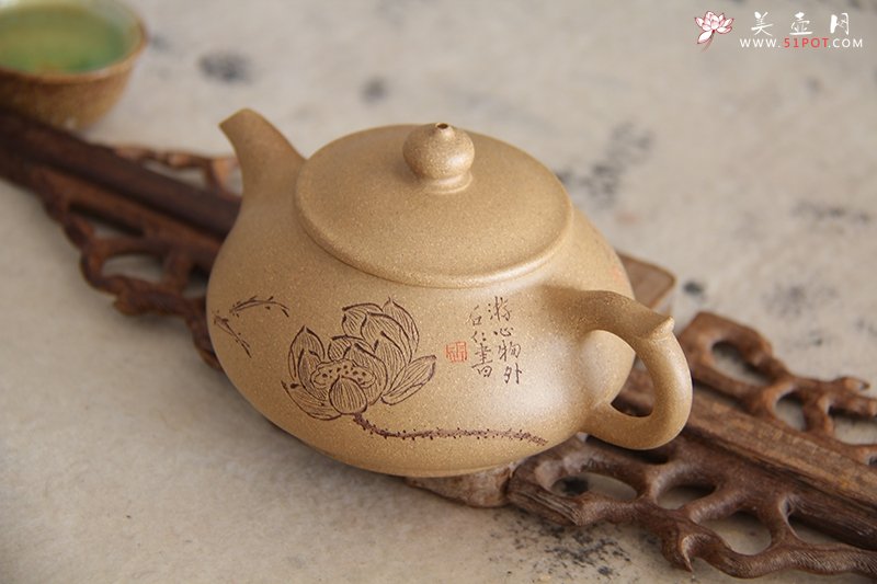 紫砂壶图片：墨韵系列二 - 宜兴紫砂壶网