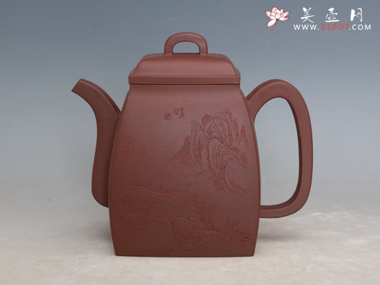 紫砂壶图片：汉方 - 宜兴紫砂壶网