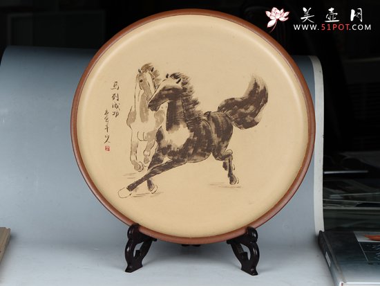 紫砂壶图片：马到成功 - 宜兴紫砂壶网