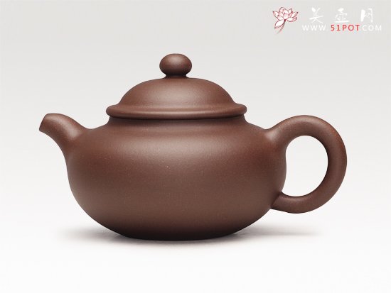 紫砂壶图片：小仿古扁腹 - 宜兴紫砂壶网