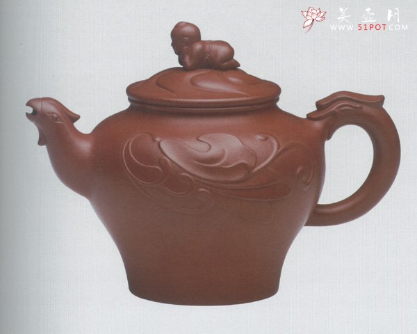 紫砂壶图片：凤生龙子 - 宜兴紫砂壶网