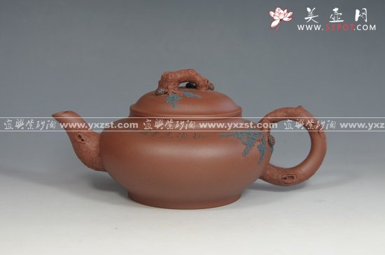 紫砂壶图片：松 - 宜兴紫砂壶网