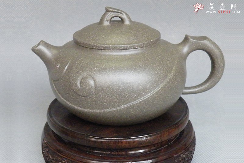 紫砂壶图片：鱼跃龙门壶 - 宜兴紫砂壶网