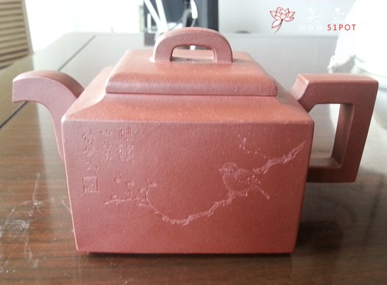 紫砂壶图片：亚明四方 - 宜兴紫砂壶网