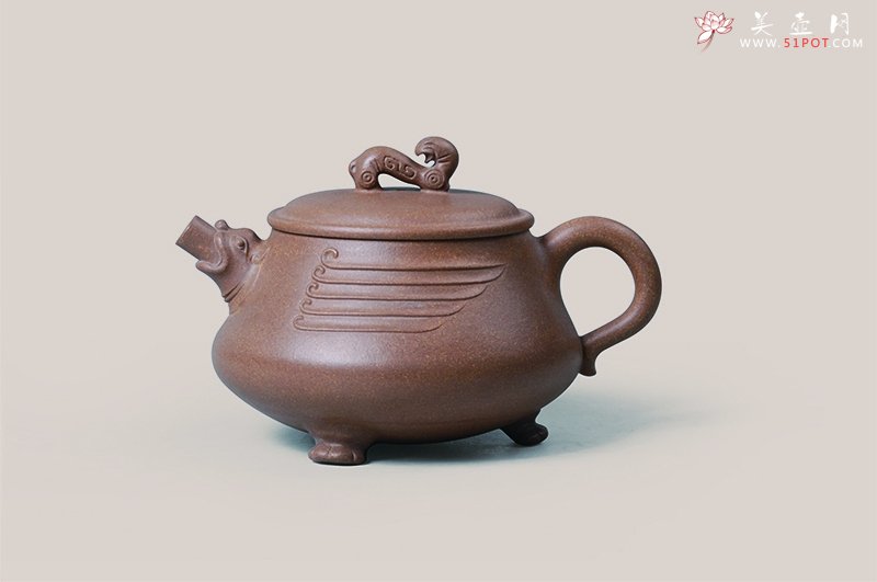 紫砂壶图片：福虎添意 - 宜兴紫砂壶网