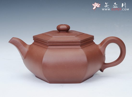 紫砂壶图片：大彬六方 - 宜兴紫砂壶网