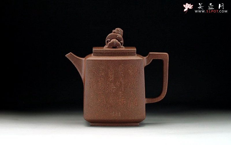 紫砂壶图片：锦绣河山 - 宜兴紫砂壶网