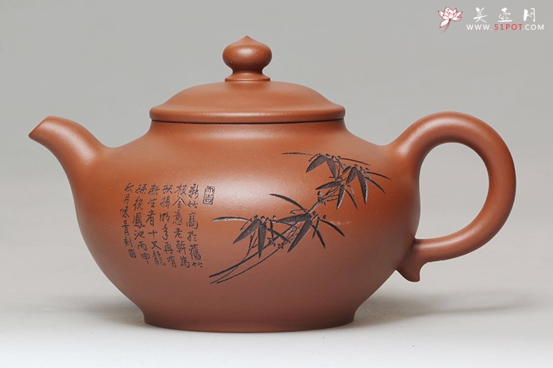 紫砂壶图片：亭立 - 宜兴紫砂壶网