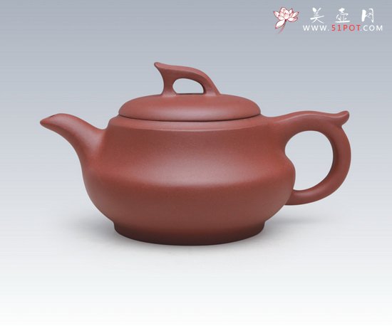 紫砂壶图片：曲壶    1500元 - 宜兴紫砂壶网
