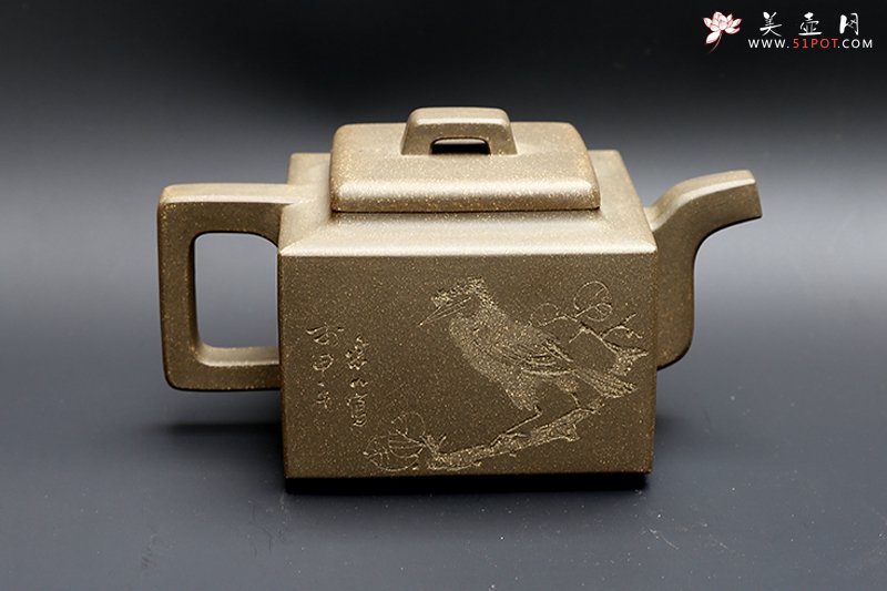 紫砂壶图片：亚明四方 - 宜兴紫砂壶网