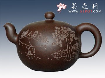 紫砂壶图片：圆珠 - 宜兴紫砂壶网