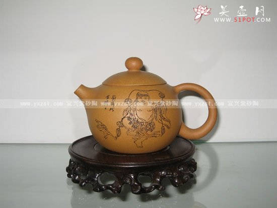 紫砂壶图片：西施壶 - 宜兴紫砂壶网