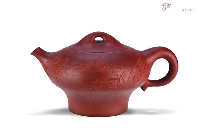 紫砂壶图片：立瓢壶 - 宜兴紫砂壶网