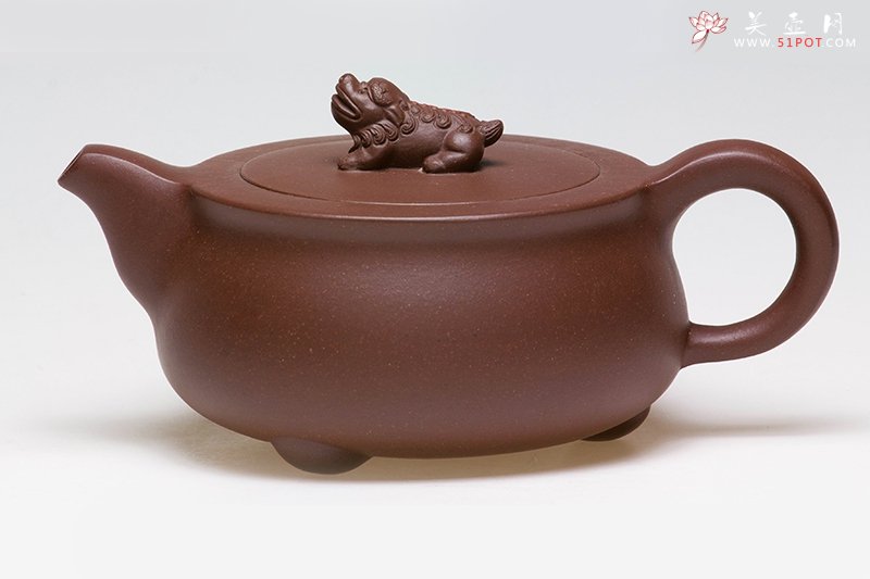 紫砂壶图片：醒狮壶 - 宜兴紫砂壶网