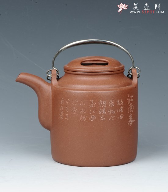 紫砂壶图片：牛盖洋桶 - 宜兴紫砂壶网