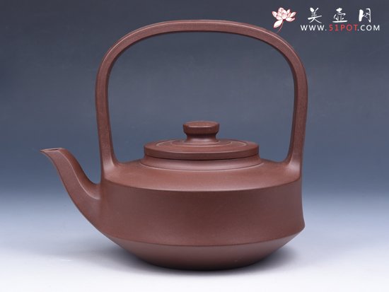 紫砂壶图片：提璧（老紫泥） - 宜兴紫砂壶网
