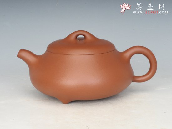 紫砂壶图片：矮石瓢 - 宜兴紫砂壶网