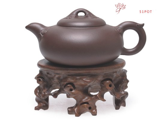 紫砂壶图片：平安如意 - 宜兴紫砂壶网