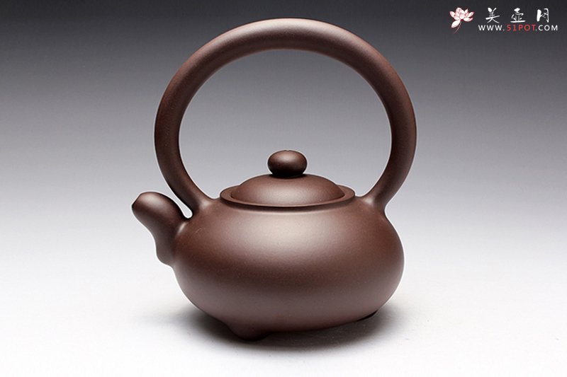 紫砂壶图片：圣珠提梁 - 宜兴紫砂壶网