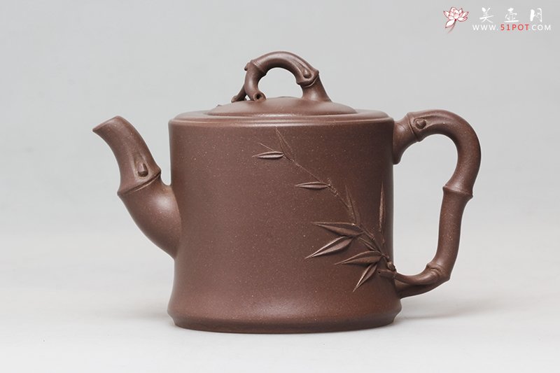 紫砂壶图片：竹韵 - 宜兴紫砂壶网