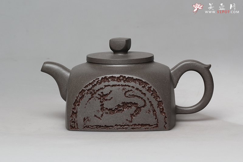 紫砂壶图片：青龙壶 - 宜兴紫砂壶网