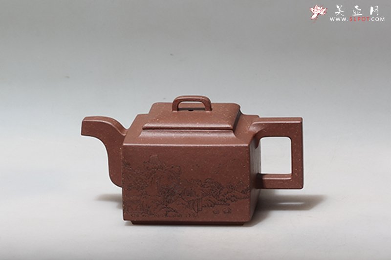 紫砂壶图片：亚明四方 - 宜兴紫砂壶网