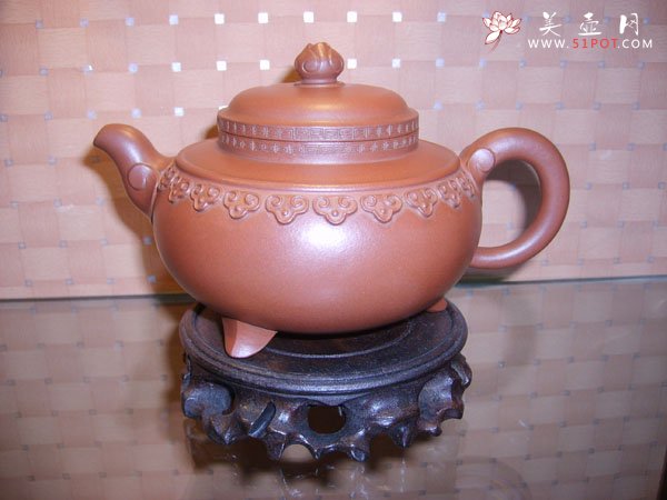 紫砂壶图片：云肩如意 - 宜兴紫砂壶网