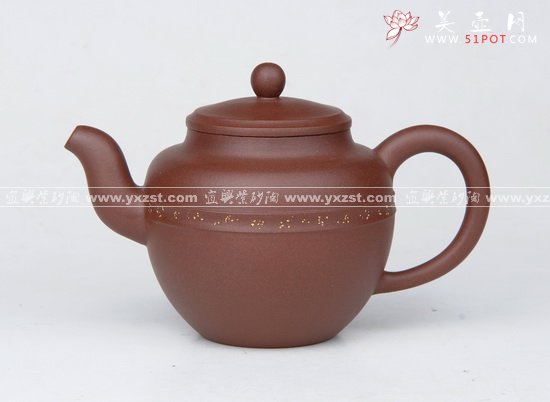 紫砂壶图片：玉带飘香 - 宜兴紫砂壶网