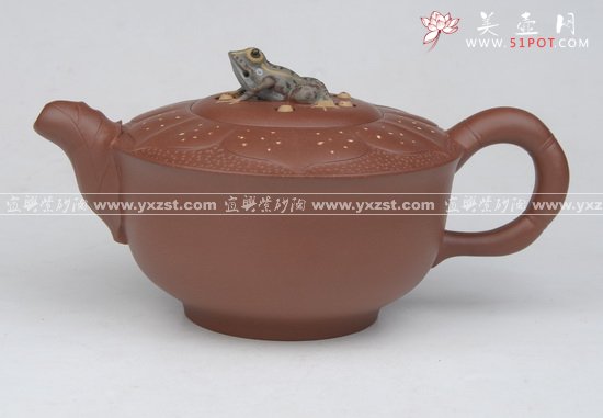 紫砂壶图片：菱花壶 - 宜兴紫砂壶网