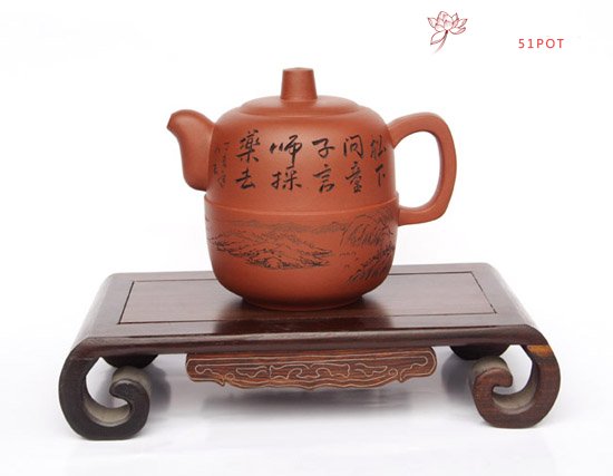 紫砂壶图片：原矿原色才是原作 - 宜兴紫砂壶网