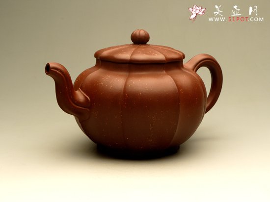 紫砂壶图片：菱花启韵 （201... - 宜兴紫砂壶网